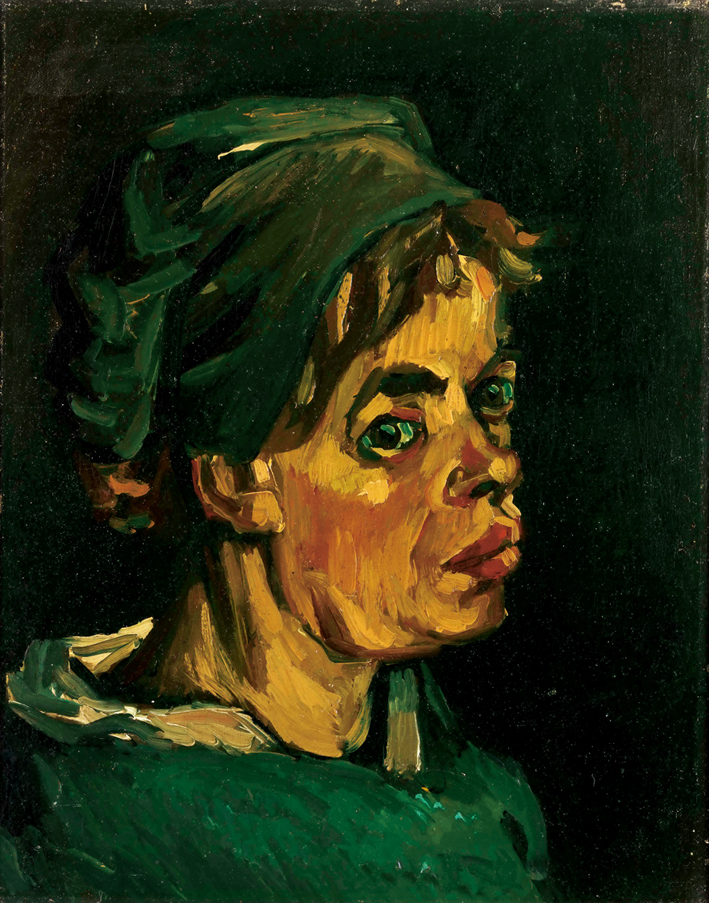  文森特·威廉·梵高  Vincent Willen Van Gogh —— 女人肖像 (5)